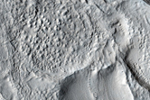 Lineated Valley Fill in Coloe Fossae