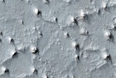 Cratered Cones on Zephyria Planum