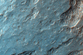 Possible Light-Toned Deposits and Inverted Streams West of Juventae Chasma