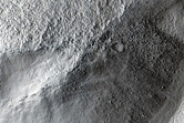 Central Peak of Large Well-Preserved Crater