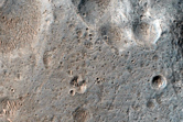 Coarsely Layered Deposit Associated with Channel