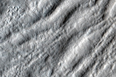 Mounds on Lineated Valley Fill