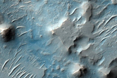 Light-Toned Outcrops in Noctis Labyrinthus