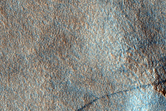 Landforms among Valleys in Arcadia Planitia