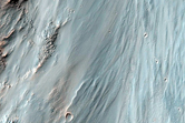 Bedrock Bench in Southern Coprates Chasma
