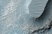 Stratigraphy in Aureum Chaos