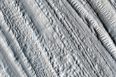 Lineated Valley Fill in Coloe Fossae