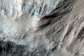 Landslide Deposits Overlapping the Middle Mount of Coprates Chasma