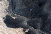 Embayment Relationship on the West Flank of Chasma Boreale