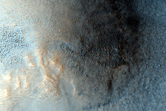 Knob in Pyramus Fossae