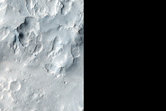 Eastern Rim of Well-Preserved Crater in Isidis Region
