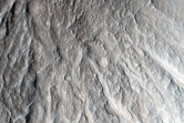 Pristine Pancake Crater in Northern Plains