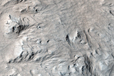Dissected Terraces of an Unnamed Crater