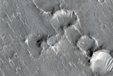 Crateri nella Isidis Planitia