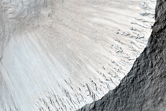 Rayed Crater on Southeast Flank of Elysium Mons