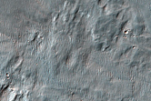Southwest Portion of Bajada in Holden Crater