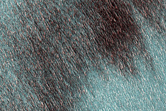 Exposure of Polar Layered Deposits in Area Not Well Observed