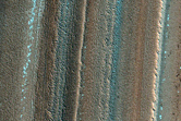 High-Latitude Exposure of North Polar Layered Deposits