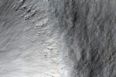 Fresh 2-Kilometer Diameter Crater in South Elysium Region