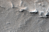 Fresh Impact Site Northwest of Arsia Mons