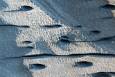 Exposure of Lower Section of Stratigraphy in Chasma Boreale