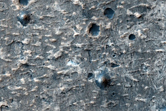 Deposits in Meridiani Planum Impact Crater