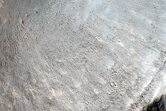 Bright Haloed Crater in Ares Vallis