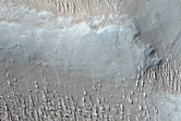 Streamlined Form North of Mangala Valles