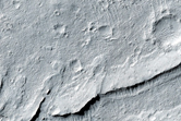 Medusae Fossae Formation and Cratered Cemented Dunes