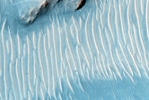 Central Uplift of Hargraves Crater in the Nili Fossae Region