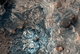 Mawrth Vallis Crater Stratigraphy
