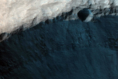 Layers in Crater Wall