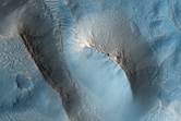 Rocas llamativas en la parte meridional de Acidalia Planitia