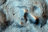 Interaction of Cratered Cone and Crater Ejecta