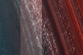 Exposure of North Polar Layered Deposits for Stratigraphic Analysis
