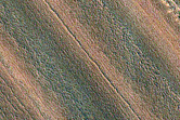 Exposure of North Polar Layered Deposits