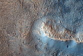 Phyllosilicates Eroding From Hills in Southern Acidalia Planitia