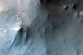 Crater with Central Peak in Arabia Region