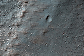 Sample of Dark Area in Crater in Viking 1 Image 307A52