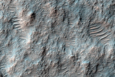 Sample of Dark Area in Crater in Viking 1 Image 550A10