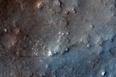 Floor of Flammarion Crater