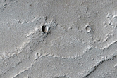 Fresh Crater Cluster Formed between June 2005 and May 2008