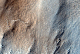 Possible Landslide Feature along Southern Arsia Mons Caldera