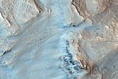 Eastern Rim of Bonestell Crater