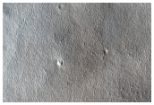 Fresh Impact Site with Bright Material