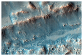 Feature Associated with Channel on East Side of Aram Chaos Crater