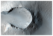 Cone on Pavonis Mons