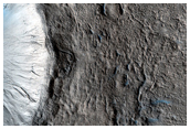 Very Fresh 1-Kilometer Impact Crater