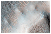 Double Terraces around Streamlined Hills in South End of Eastern Dao Vallis