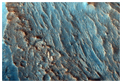 Central Peak of an Impact Crater in Acidalia Planitia